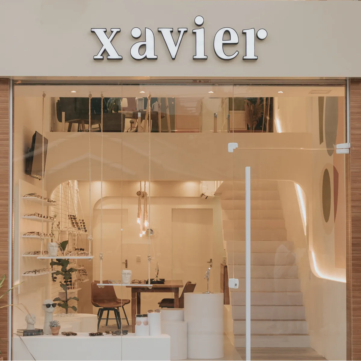 Fachada da loja física Xavier em Volta Redonda